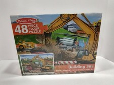 Melissa And Doug Building Site Jumbo Floor Puzzle 48pc - NEW