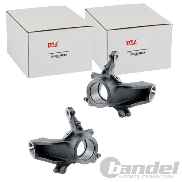2X NTY Achsschenkel Vorne Passend FüR CitroËN Jumper Fiat Ducato Peugeot Boxer-image