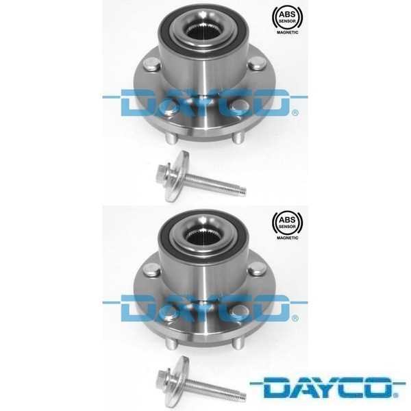 2X Radlagersatz Dayco KWD1166 2 Radlager Satz Links Rechts Vorderachse FüR Ford-image