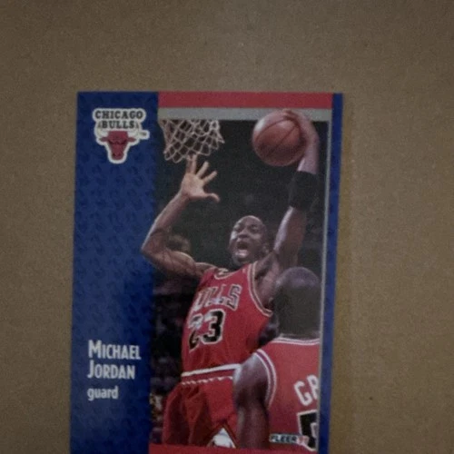 Fleer 1991-92 Michael Jordan #29 Chicago Bulls NBA Basketball Trading Card