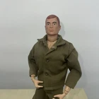 Vintage 2003 12" GI Joe Red Head Hair Painted Head Military Outfit
