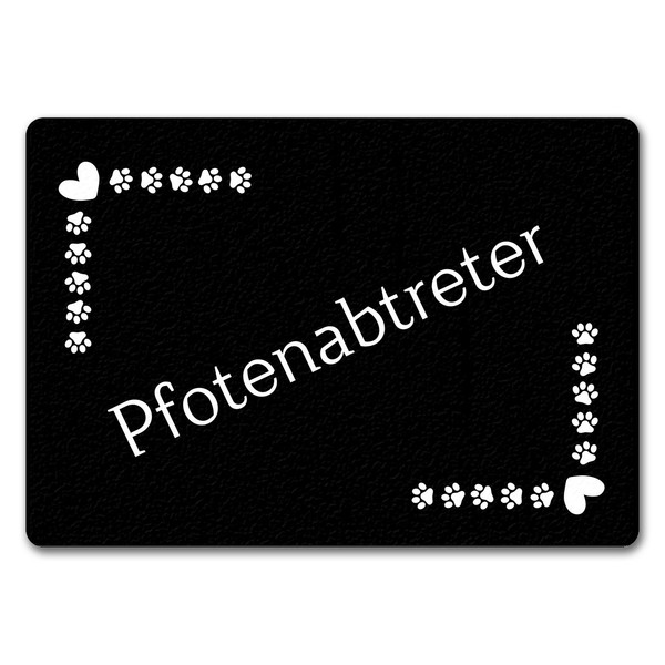Pfotenabtreter FußMatte In 35X50 Cm Ohne Rand Mit Spruch-image