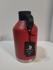 Drinktanks 64oz Stainless Steel Session Insulated Growler In Crimson