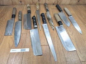 SET DE COUTEAUX De Cuisine Japonais 5 Pièces GYUTO DEBA SANTOKU Du Japon RB550 EUR 89,72 - FR