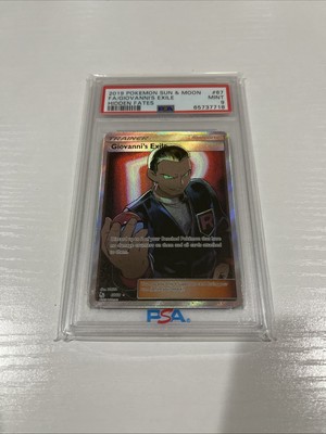 Giovanni's Exile (Full Art) 67/68 Hidden Fates Holo for sale
