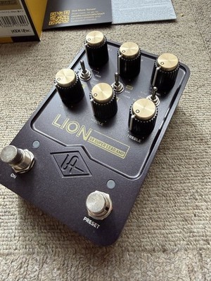 Universal Audio UAFX Lion 68 Super Lead Amp Guitar Effect Pedal Used