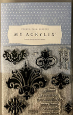 Close to my Heart-My Acrylix Clear Polymer Stamp set-D1453-FRIENDSHIP-FRAMES TAG