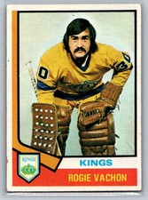 1974-75 Topps #235 Rogie Vachon Los Angeles Kings