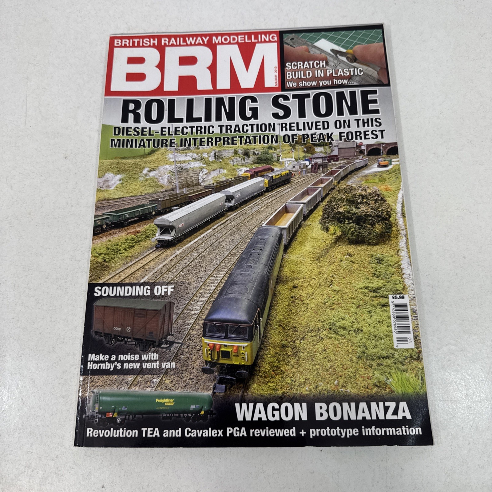 BRM MAGAZINE March 2019 Rolling Stone British Railway Modelling