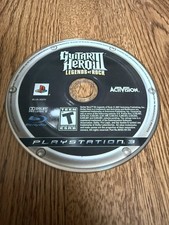 Guitar Hero III: Legends of Rock (PS3) DISC ONLY NO TRACKING (#3383)