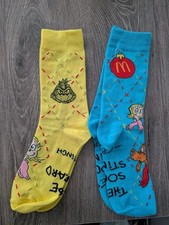 McDonald s Grinch Meal Socks Limited Edition 2025 Crew Socks Opened New