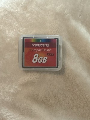 Transcend CompactFlash 8GB 133x - Kompaktkarte