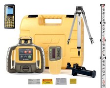 Topcon RL-H5A Laser Rotante con Ricevitore LS-80X, Misuratore di Distanza Laser, Resistente
