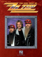 Very Best of ZZ Top Piano Sheet Music Guitar Chords 18 Rock Songs Book