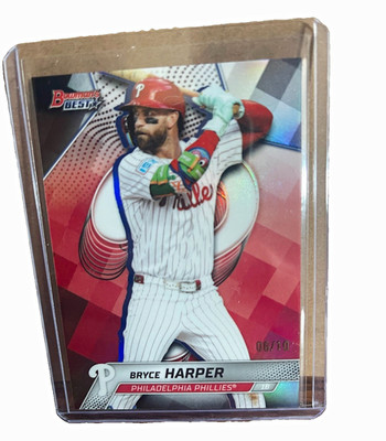 Topps Bowman's Best Bryce Harper Philadelphia Phillies 2025 #65 06/10