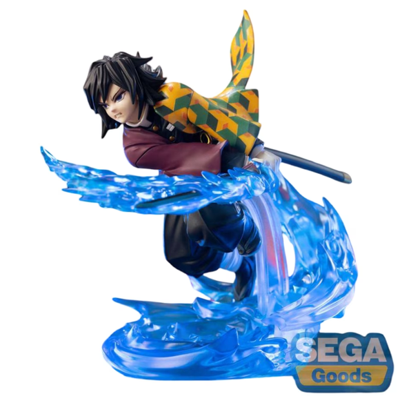Demon Slayer Kimetsu No Yaiba Giyu Tomioka Infinity Castle Arc Xross Link Statue-image