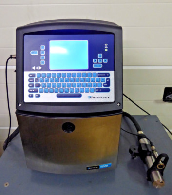 TOP VideoJet 1220 Inkjet Coding Machine Printer S/N 19072001C24ZH