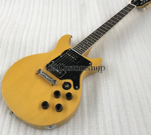 Custom 1960 LP Special Double Cutaway Reissue Electric Guitar 2P90 TV Yellow