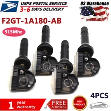4Pcs Tire Pressure Sensor F2GZ1A189AB For Ford Motorcraft F-150 Explorer Mustang