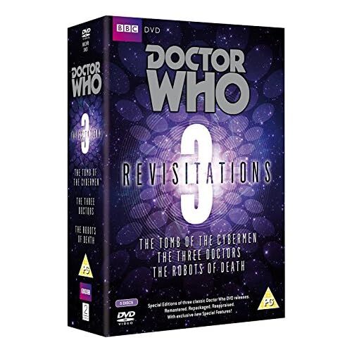 DOCTOR WHO: REVISITATIONS 3 Tomb Of Cybermen Three Robots Of Death New UK R2 DVD - Picture 11 of 12