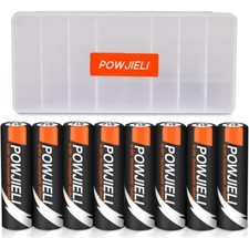 NiMH AA Rechargeable Batteries,1.2V 2600mAh High Capacity Double A Batteries 8pk