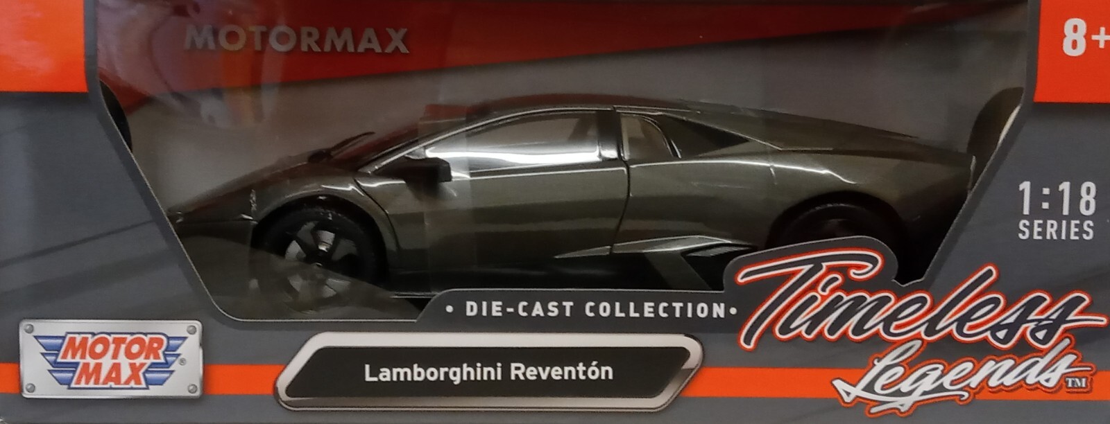 Motormax 1/18 Scale - Lamborghini Reventon (2008) Grey
