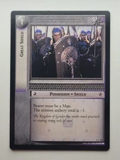 Lord of the Rings TCG: GREAT SHIELD | Common | SAVE UP TO 25% | Fellowship