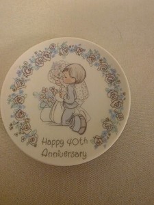 40th Anniversary Plate | eBay