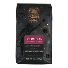 Copper Moon Colombian Blend Whole Bean Coffee 2 lb. - 4/Pieces WS-110CMWBCLMBN