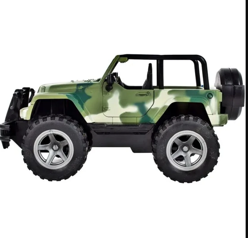 Jeep Wrangler Military Car Scale 1:16 Opening Doors Function Try My 25 cm Gift - Image 4 of 4