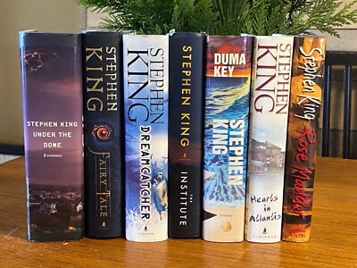 Stephen King Books (Not 1st Edition) Listing All 7.