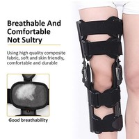Knieschiene Mit Gelenk Knieorthese KniestüTze Kniebandage Verstellbare Schienelh