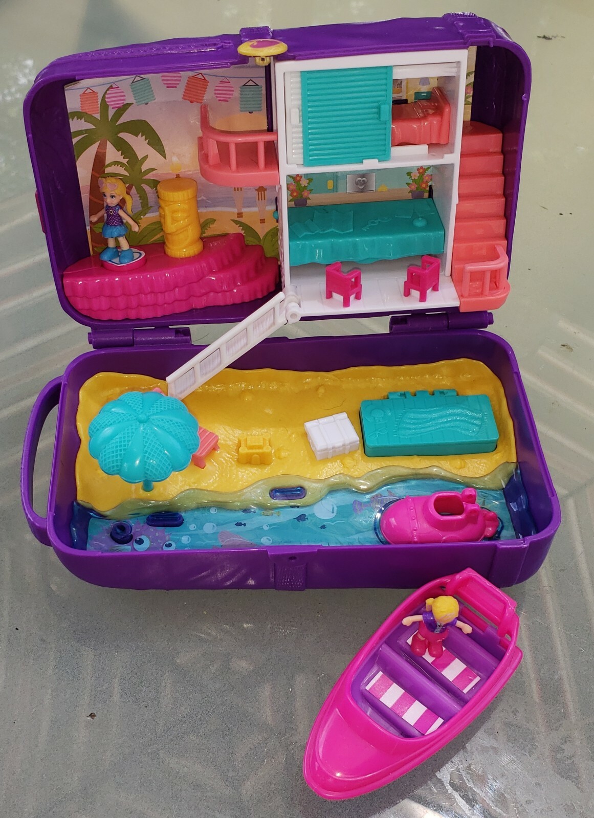 polly pocket bff staycation playset