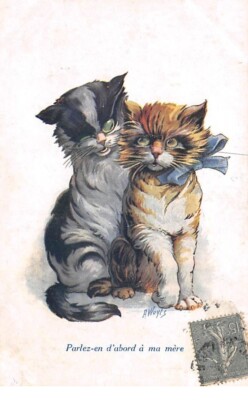 Animals - No. 64051 - Cats - Wuyts No. 462 - Catteries - Talk