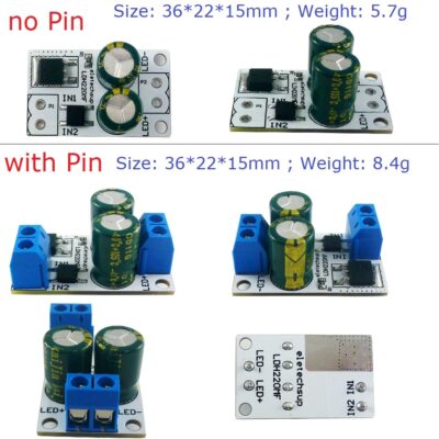 10PCS AC/DC 20-220V to DC 12V 80V 40MA Linear Constant
