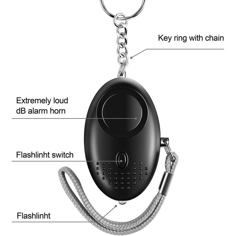 Police Approved Alarm Personal Panic Rape Attack Safety Security Alarm 140DB X5 - Image 2 of 4