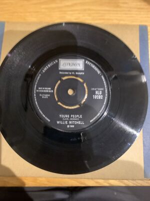 Willie Mitchell-Young People/Kitten Korner 7  Vinyl 1969 Northern Soul
