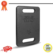 Yes4All Cast Iron Ruck Weight, Weighted Plate for Rucking, Swings, Squat, 30LB