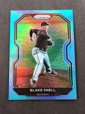 2021 Panini Prizm Blake Snell Light Blue Prizm San Diego Padres #37