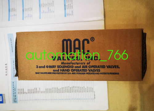 1PCS Brand new MAC 56C-18-611JB Solenoid valves shipping Via Fedex or DHL - Picture 3 of 3