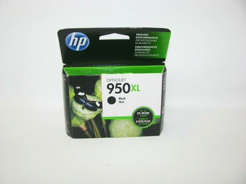 Oryginalny czarny wkład atramentowy OEM HP Officejet 950XL uszczelniony ~ wygasł wrzesień 2018