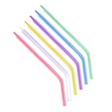 500(2 Bags) Dental 3-Way Air Water Syringe Disposable Spray Tips Triple Nozzles