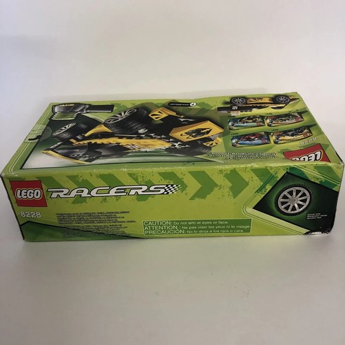 LEGO 8228 Power Racers Sting Striker 82 Teile selten neu versiegelter Karton - Bild 3 von 8