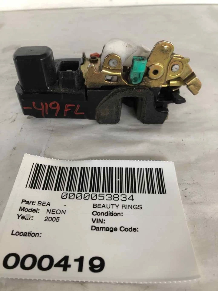2000 - 2005 DODGE NEON SXT Front Door Lock Latch Actuator Left Driver Side LH - Image 2 of 4