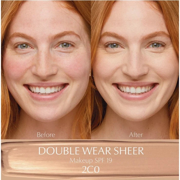 ESTEE LAUDER DOUBLE WEAR STAY-IN-PLACE - 2C0 COOL VANILLA - 1 oz / 30 ml - NIB - Image 3 of 4