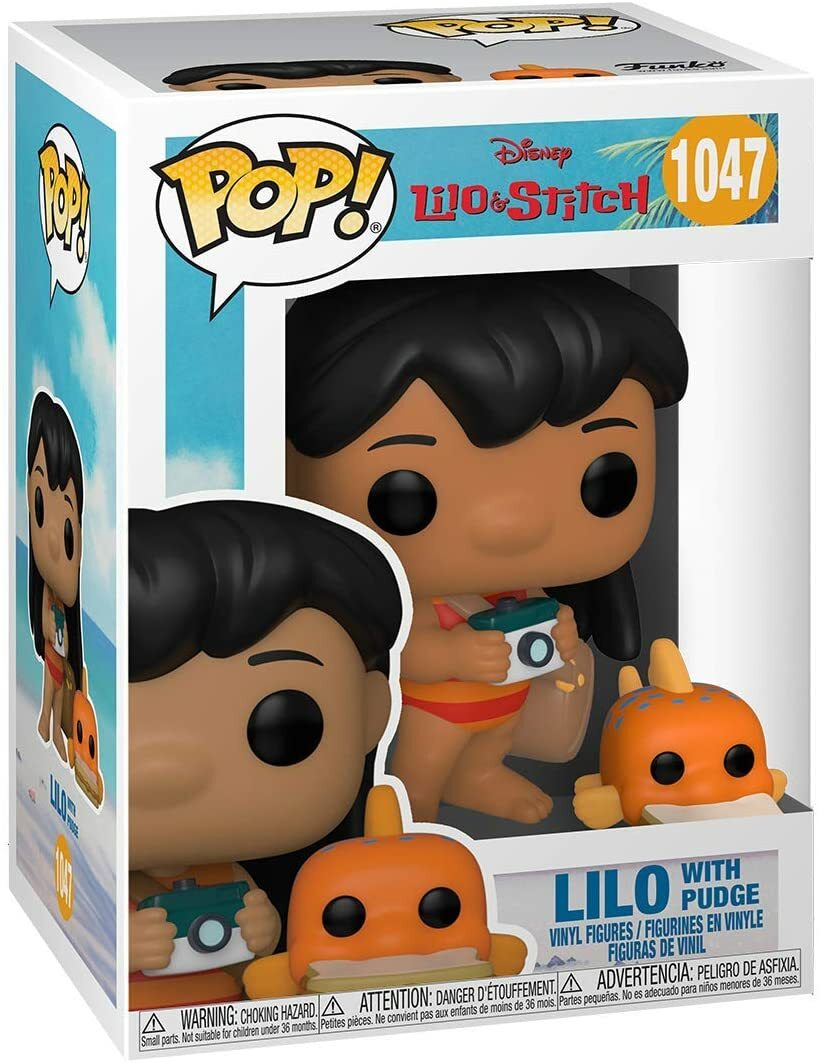 Pop! Disney Lilo & Stitch Lilo with Pudge #1047 Vinyl Figure