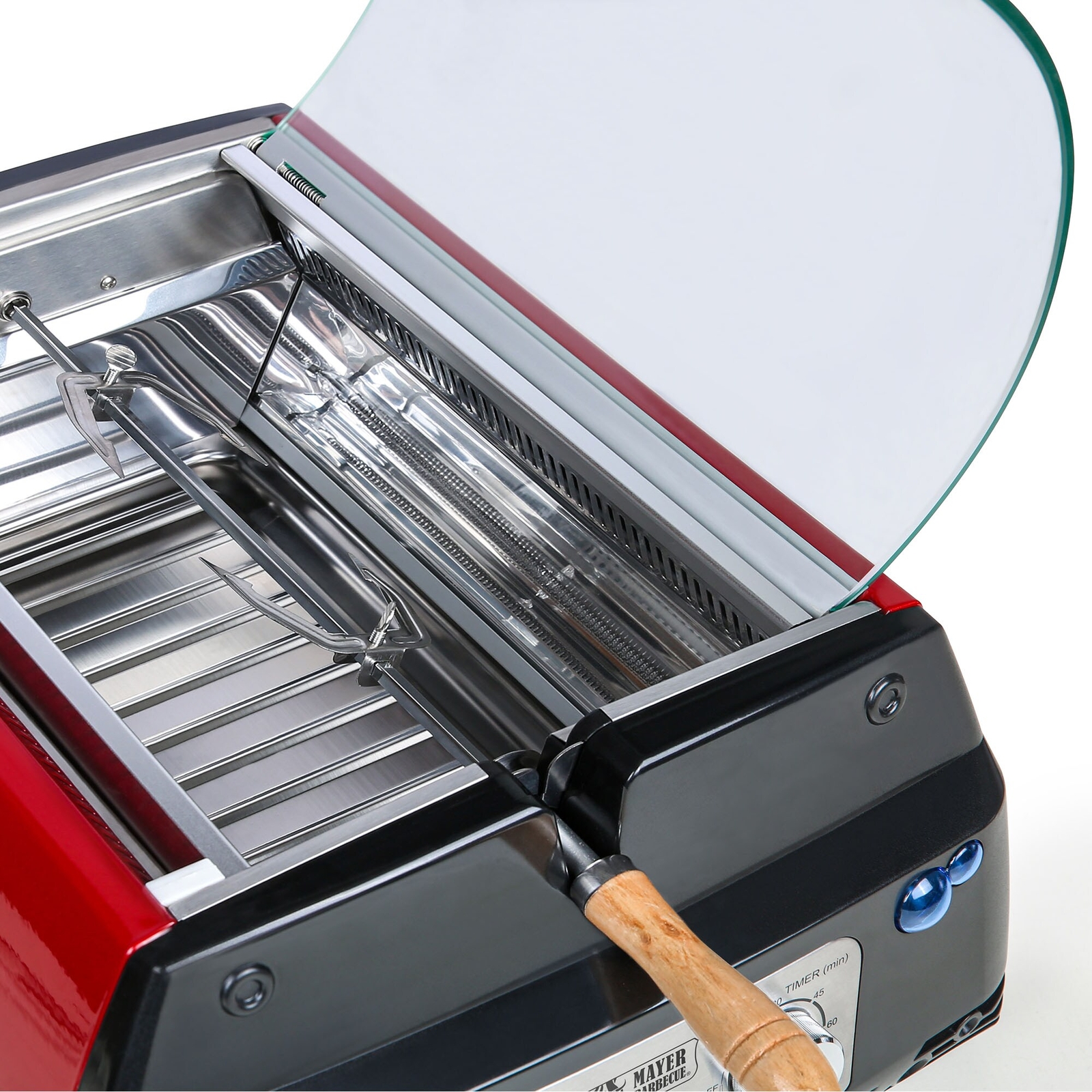 Grill Infrarot BBQ Tischgrill Elektrisch 60240 Grad Elektrogrill