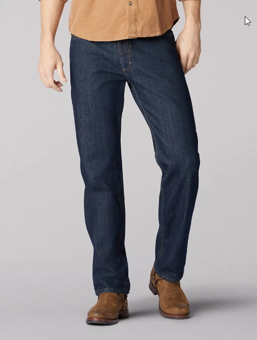 Lee relaxed sales fit