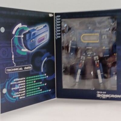 3rd Party Transformers BTS Toys BTS-04 SONICRON Soundwave Tape