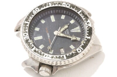 Seiko Diver 7002-700A automatic watch running, for repairs or for parts   -18671